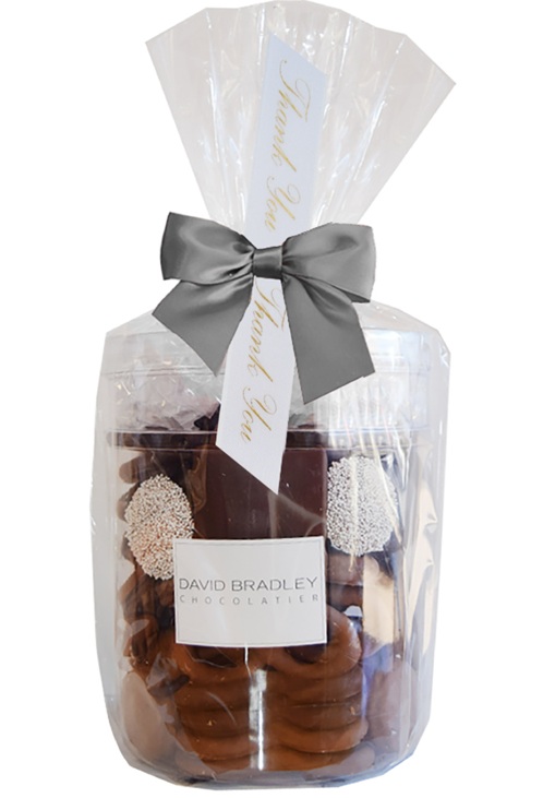 Office Nibbler — Thank You Ribbon (DB Chocolate)